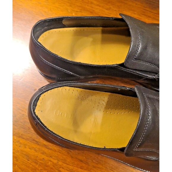 Cole Haan Taylor C08876 Shoes Mens Size 10 M Black Slip On Leather Loafers - Picture 9 of 13